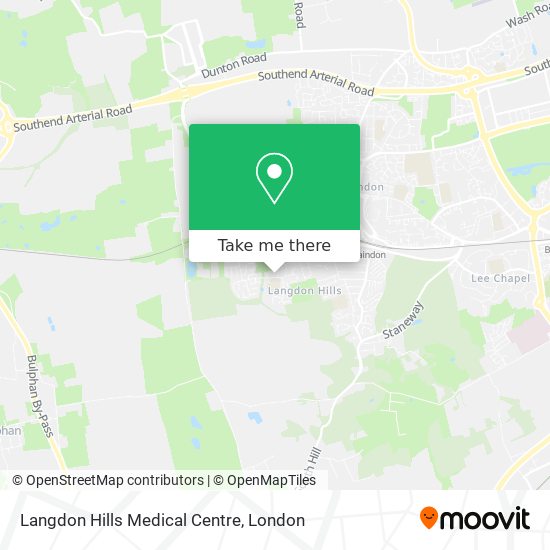 Langdon Hills Medical Centre map