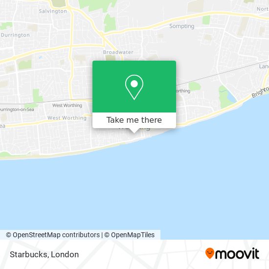 Starbucks map