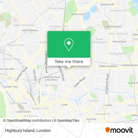 Highbury Island map