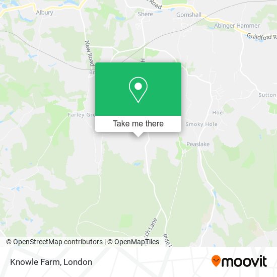 Knowle Farm map