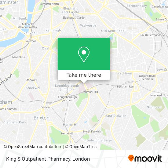 King’S Outpatient Pharmacy map