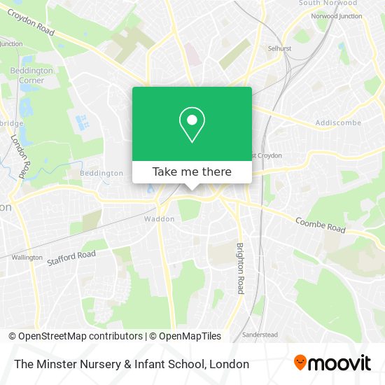 The Minster Nursery & Infant School map