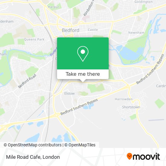 Mile Road Cafe map