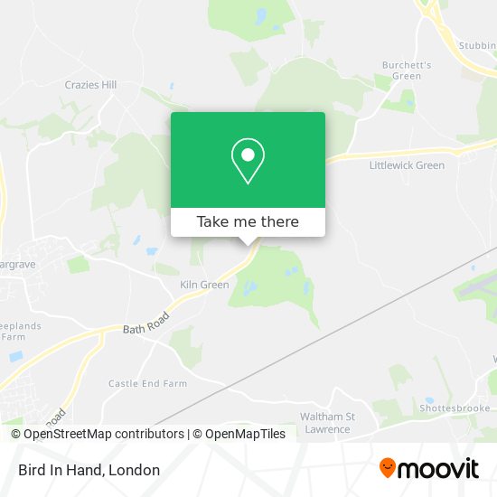 Bird In Hand map