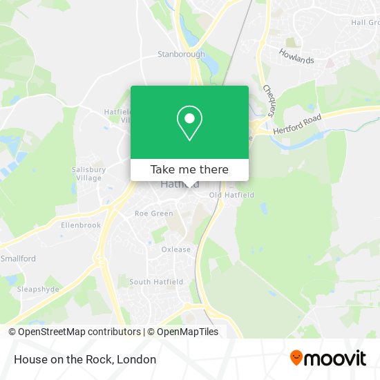 House on the Rock map