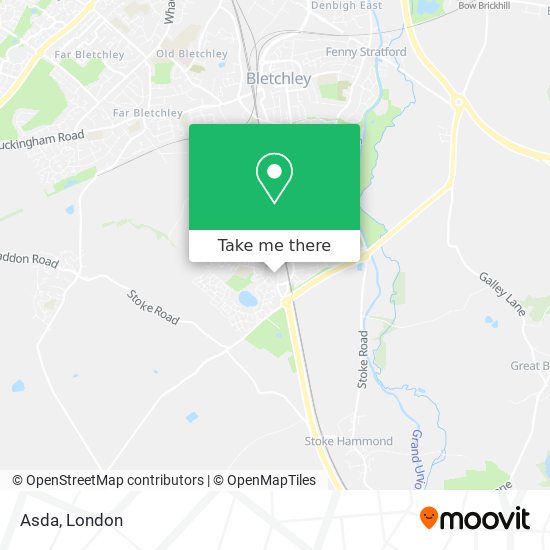 Asda map