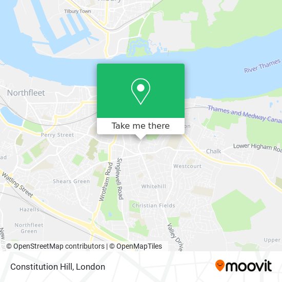 Constitution Hill map