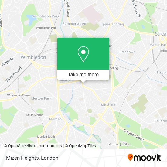 Mizen Heights map