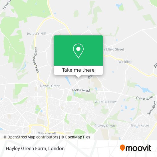 Hayley Green Farm map