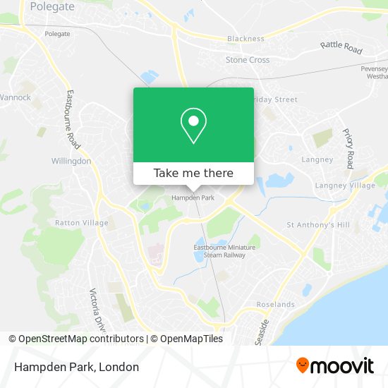 Hampden Park map