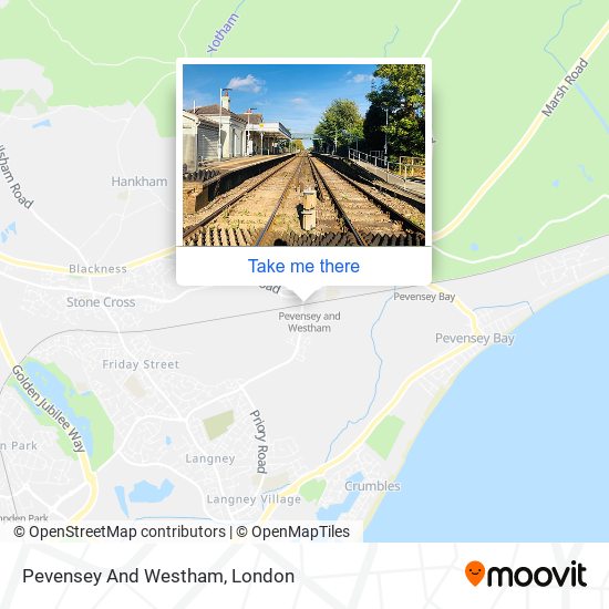 Pevensey And Westham map