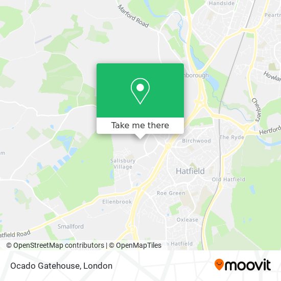 Ocado Gatehouse map