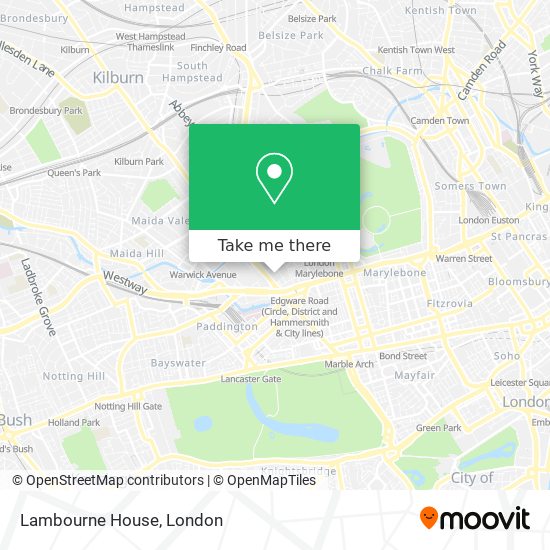Lambourne House map