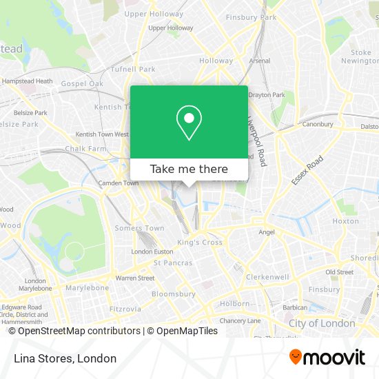 Lina Stores map