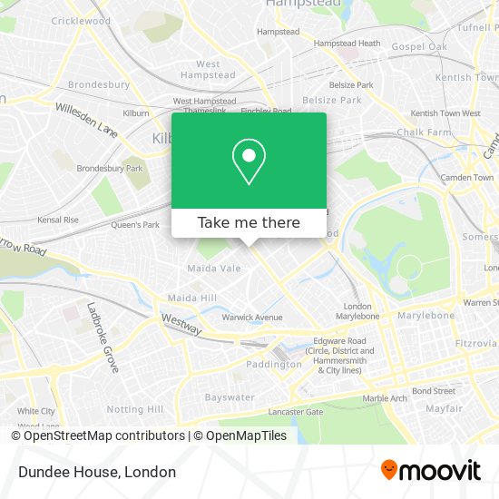 Dundee House map