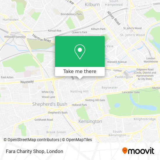 Fara Charity Shop map