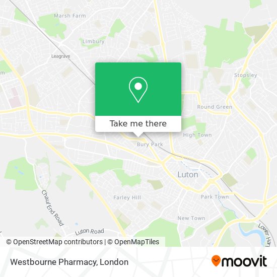 Westbourne Pharmacy map