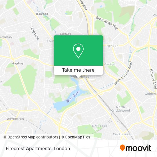 Apartments Near Me Map How To Get To Firecrest Apartments In Hendon By Bus, Train Or Tube?
