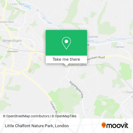 Little Chalfont Nature Park map