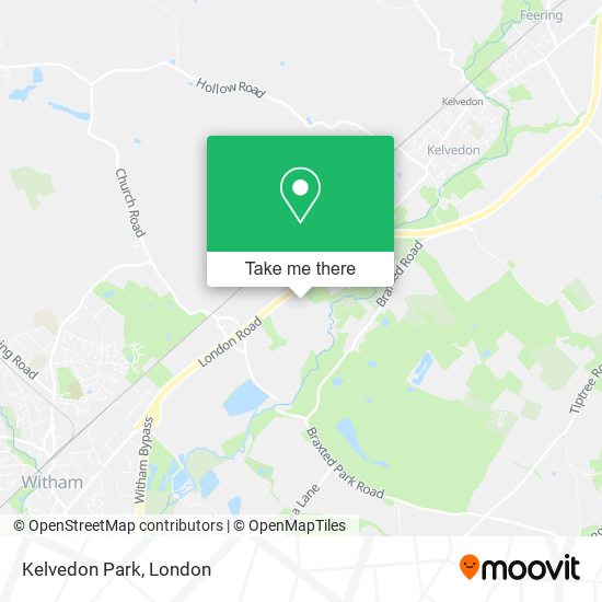 Kelvedon Park map