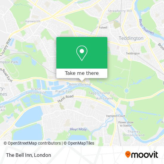 The Bell Inn map