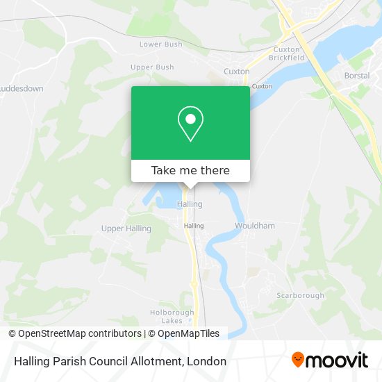 Halling Parish Council Allotment map