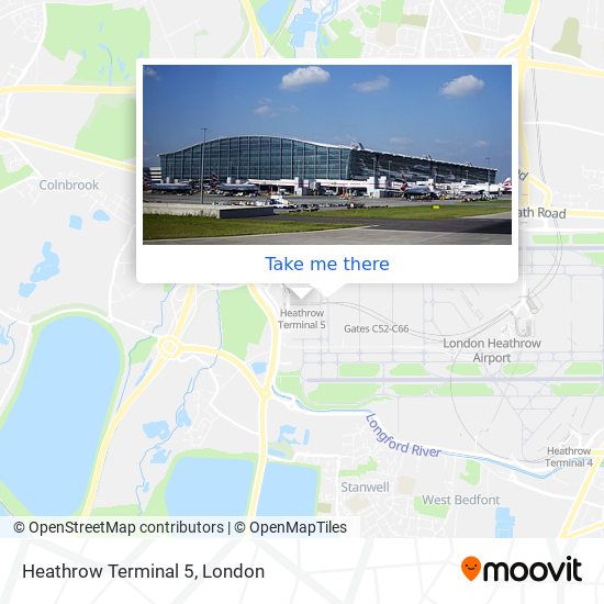 Heathrow Terminal 5 map