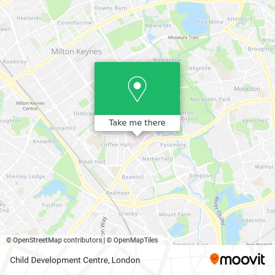 Child Development Centre map