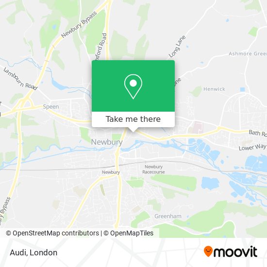 Audi map