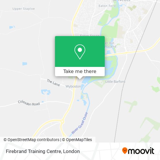Firebrand Training Centre map