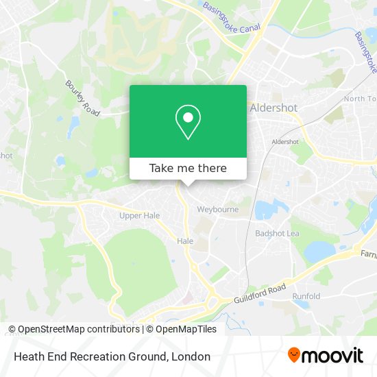 Heath End Recreation Ground map