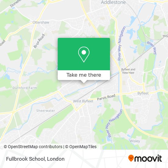 Fullbrook School map