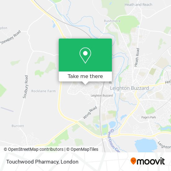 Touchwood Pharmacy map