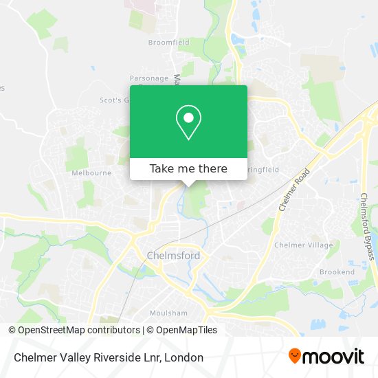 Chelmer Valley Riverside Lnr map