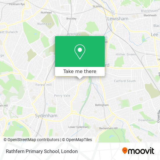 Rathfern Primary School map