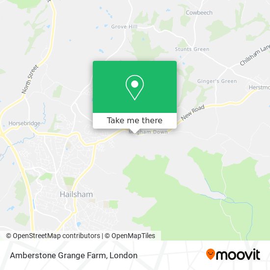 Amberstone Grange Farm map