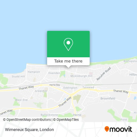 Wimereux Square map