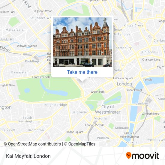 Kai Mayfair map