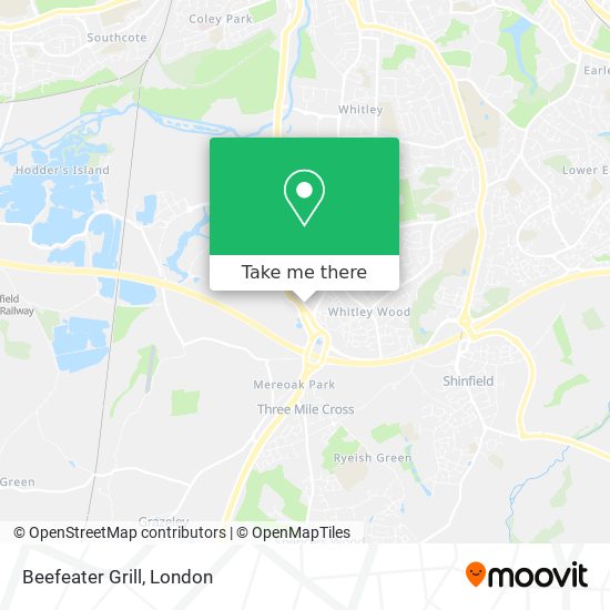 Beefeater Grill map