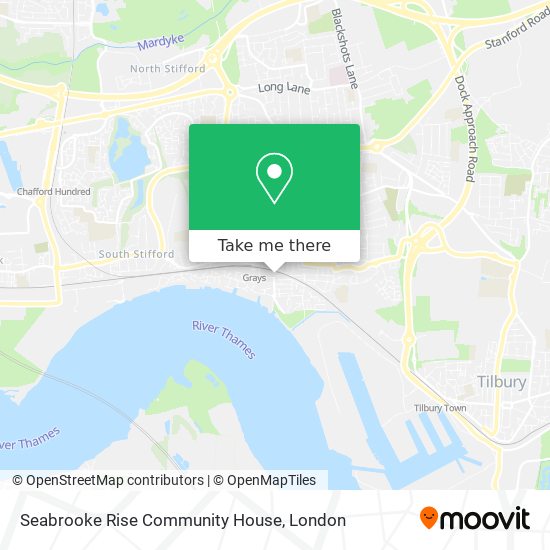 Seabrooke Rise Community House map