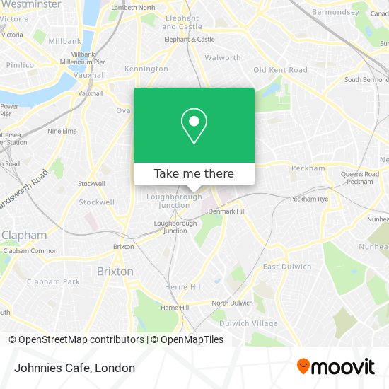 Johnnies Cafe map