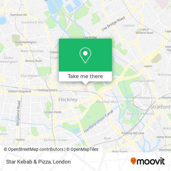 Star Kebab & Pizza map