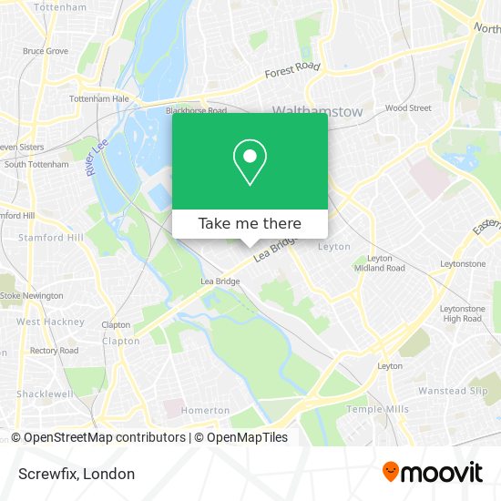 Screwfix map