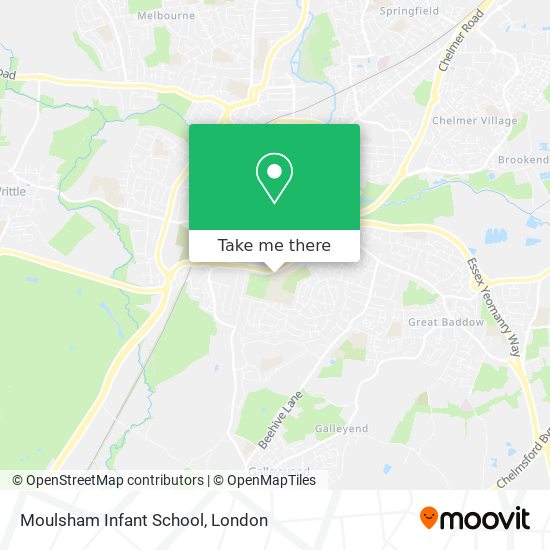 Moulsham Infant School map