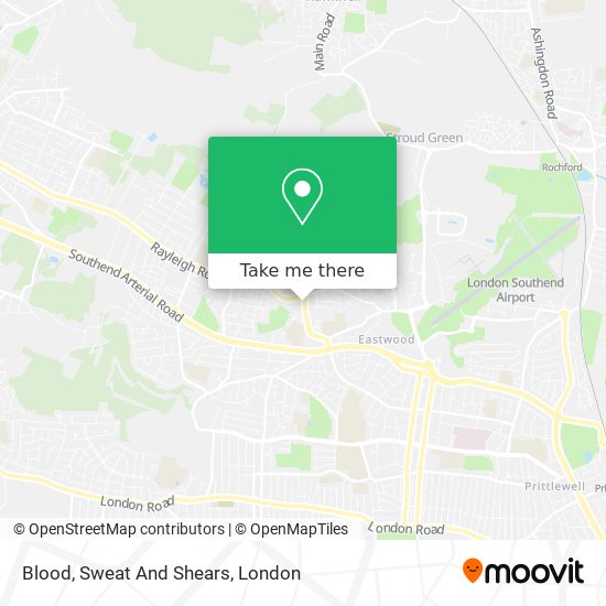Blood, Sweat And Shears map