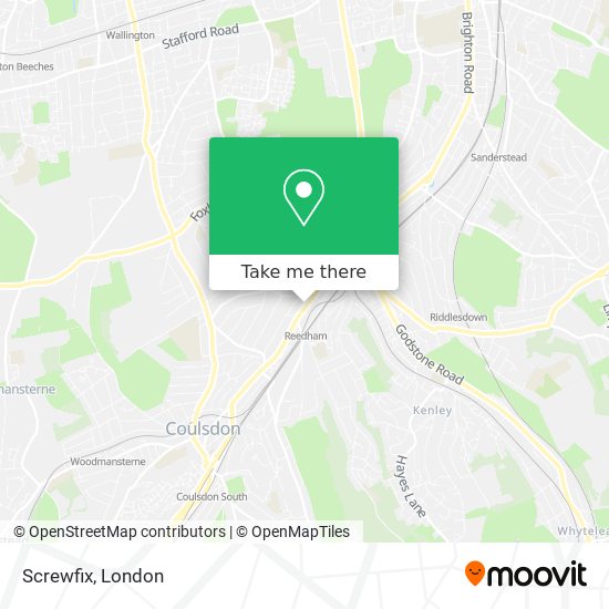 Screwfix map