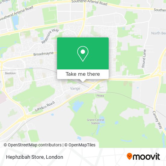 Hephzibah Store map