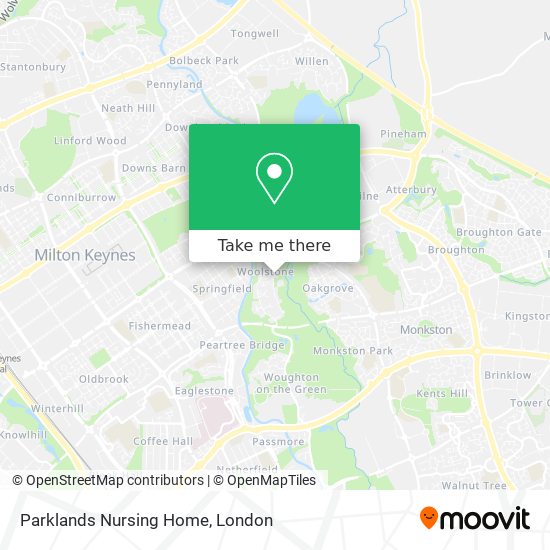 Parklands Nursing Home map