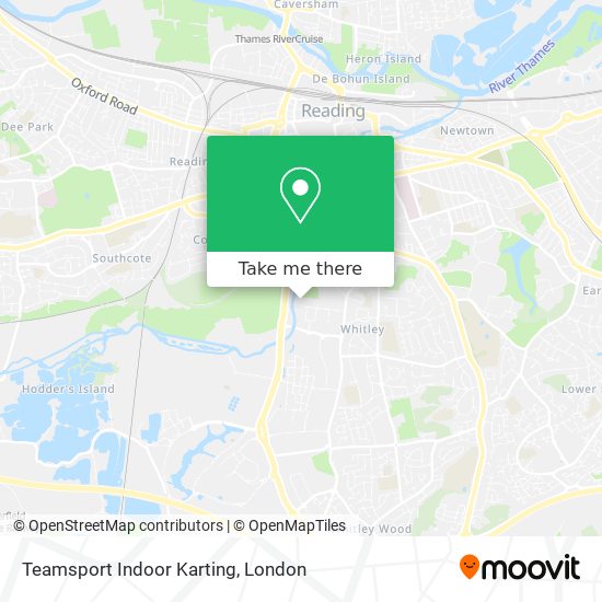 Teamsport Indoor Karting map