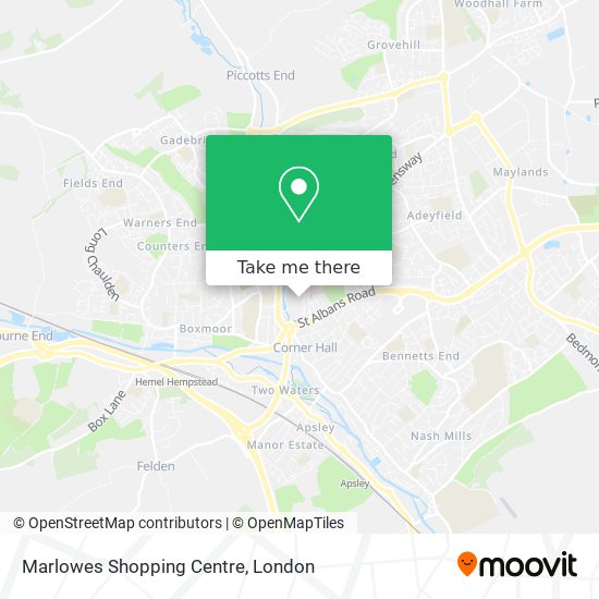 Marlowes Shopping Centre map